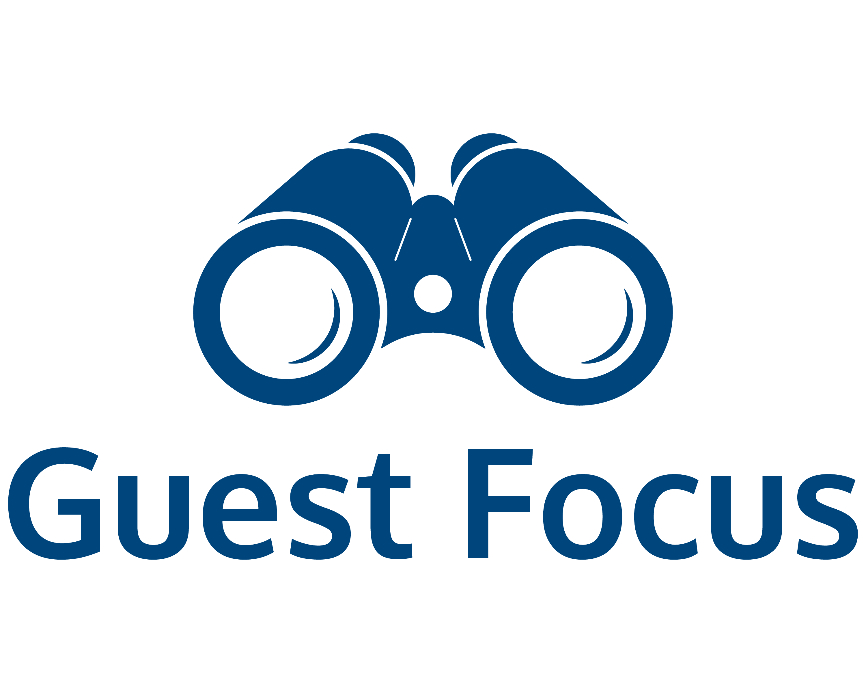 Guest Focus Logo - Blue - Squarish - Kelsey Tonner Guest Focus Logo - Blue - Squarish - Kelsey Tonner