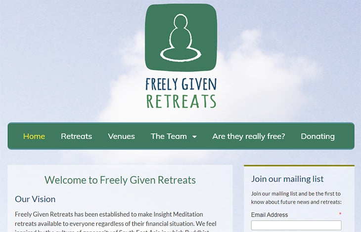 Freely Given Retreats