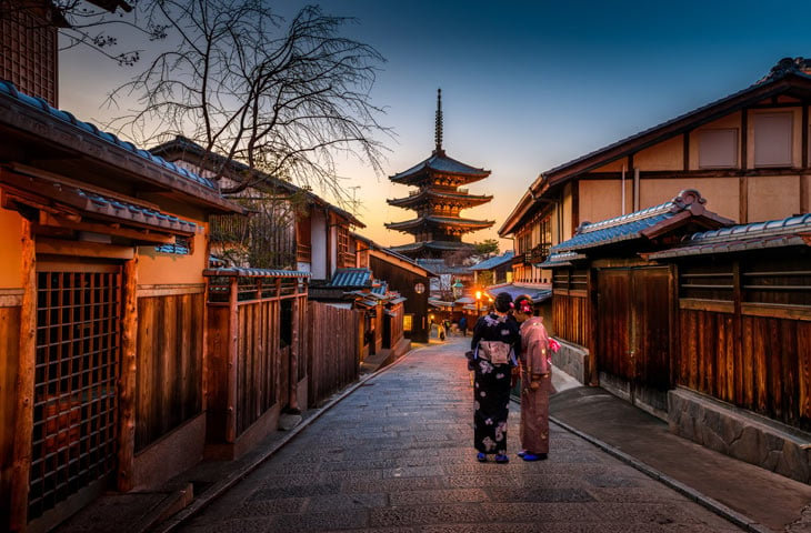 Kyoto geishas