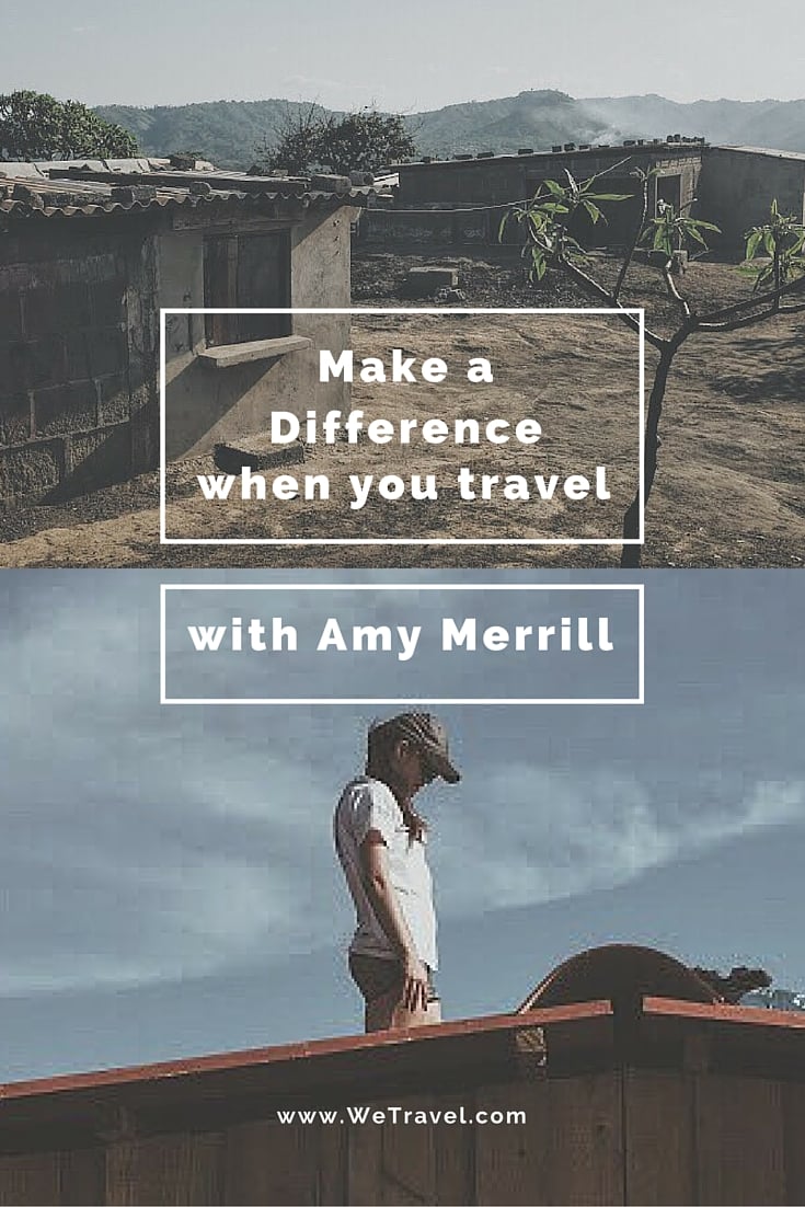 Make a Difference when you Travel Pinterest