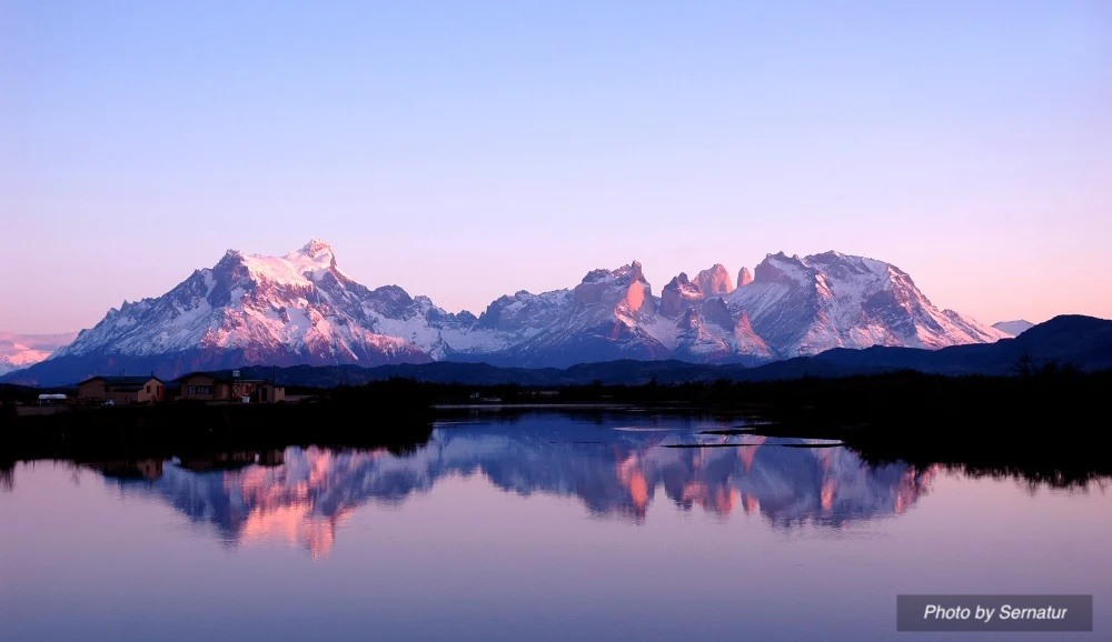 Chile rio serrano paine 