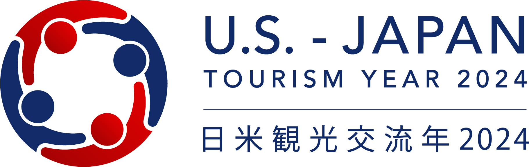 U.S. Japan Tourism Year logo