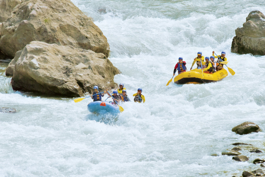 White Water Rafting, Kalinga. Photo by George Tapan courtesy of the Department of Tourism